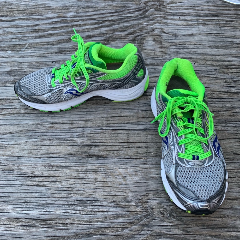 Saucony Ride 6 Running Shoe Light Green